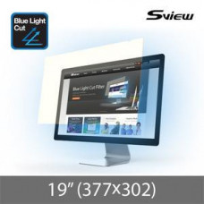 S-View SBFAG-19 高清電腦顯示屏抗/防藍光濾片(非貼膜) (377x302mm)