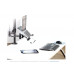 Fellowes FW8041601 專業可調較單臂螢幕支架