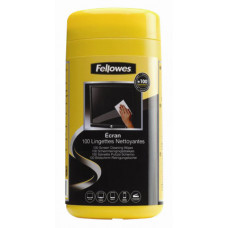 Fellowes FW99703 螢幕專用清潔濕紙巾 (100片)